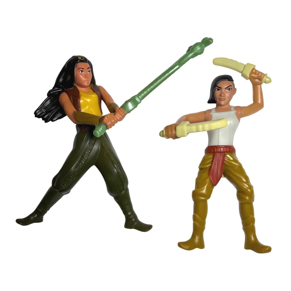 Disney Raya‎ and the Last Dragon Raya Namaari Action Figure Toy Set 2 Piece